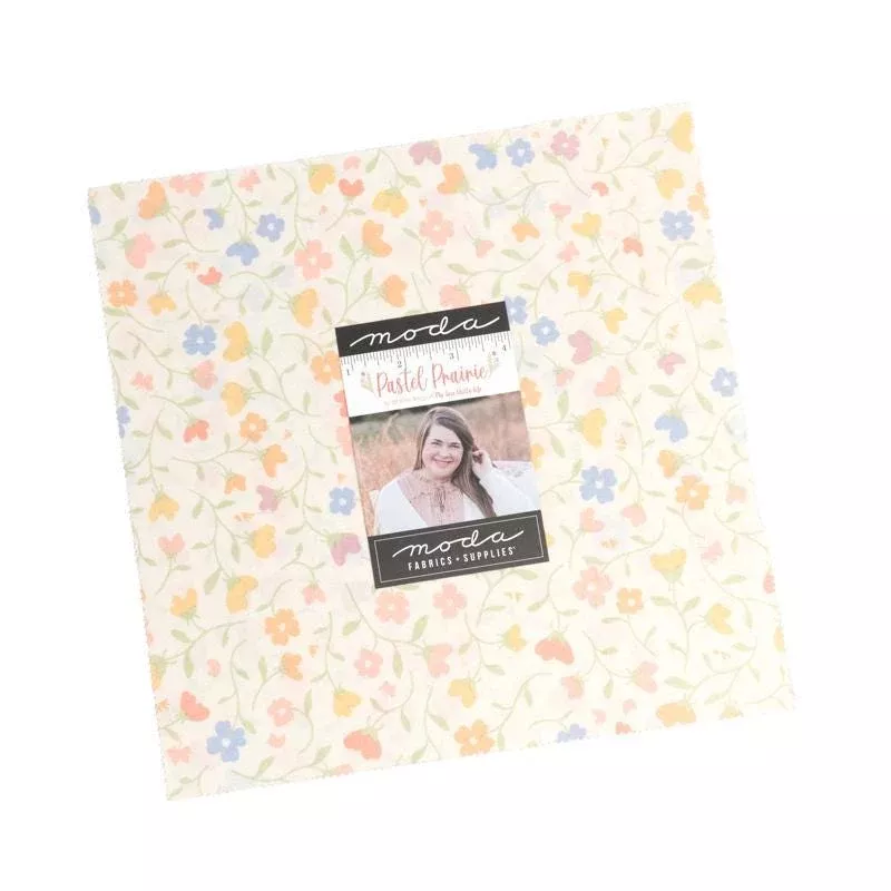 Pastel Prairie 10" layer Cake 31780LC By Ginger for Moda Fabrics