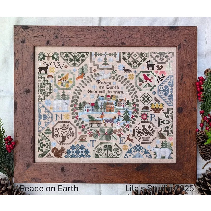 Peace On Earth chart by Lila’s Studio