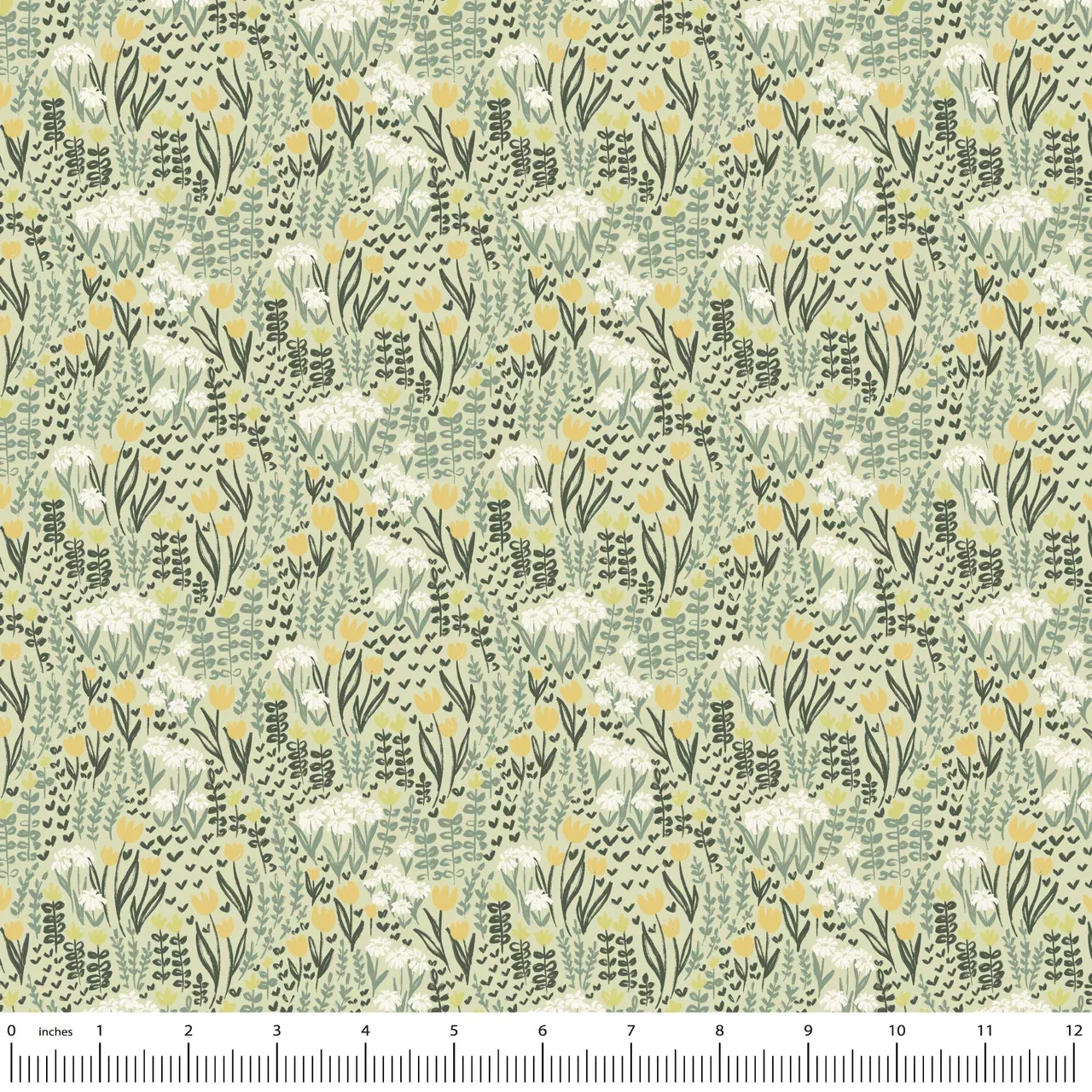 Pioneer Days - Wildflower Waltz - 08225-06 - Green
