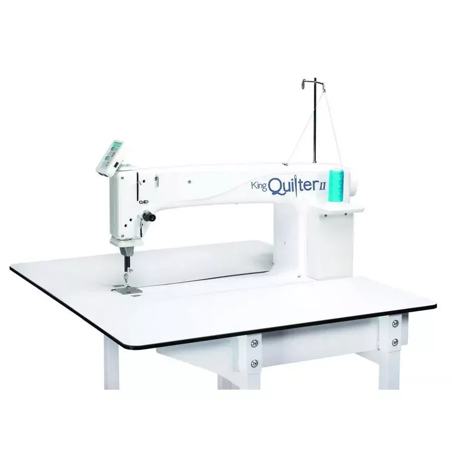 Refurbished King Quilter ll Sit Down with Quilt Vision Stitch Regulation Table