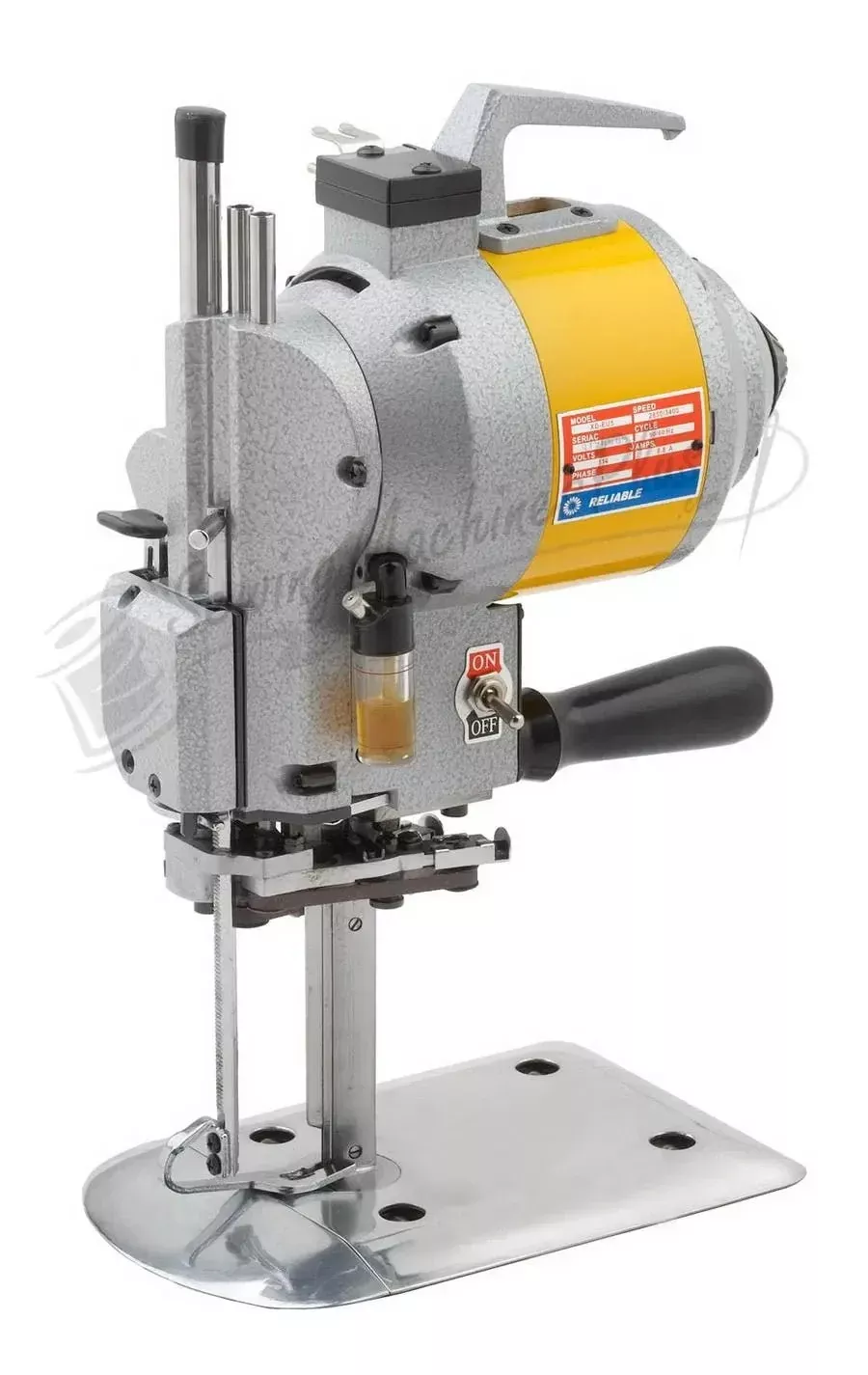 Reliable 5000FS 5in. Straight Knife Cloth Cutting Machine