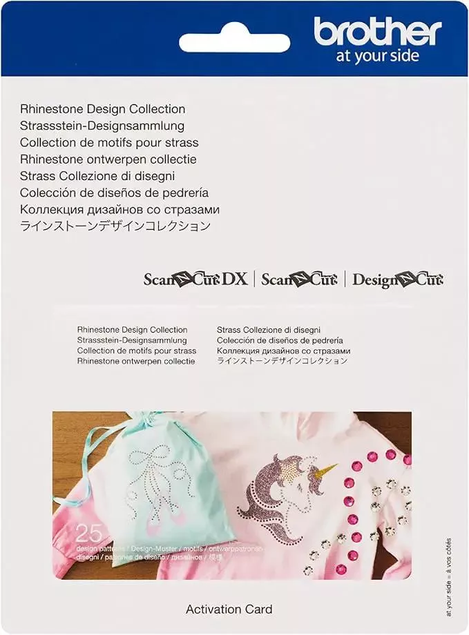 Scan N Cut DX Series Rhinestone Design Collection