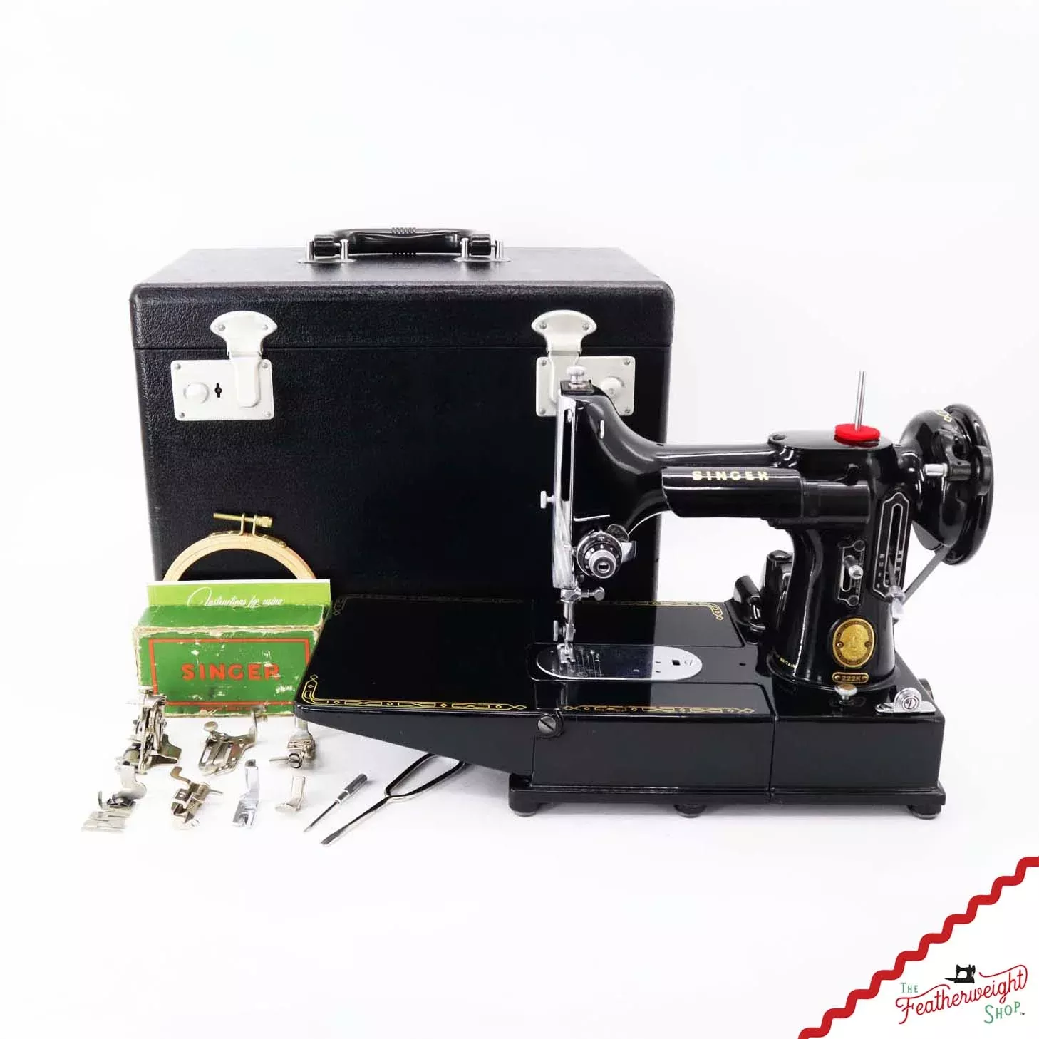 Singer Featherweight 222K Sewing Machine - EL68625*, 1956