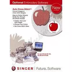 Singer Futura CE-150, CE-250 & CE-350 Auto Cross-Stitch Software