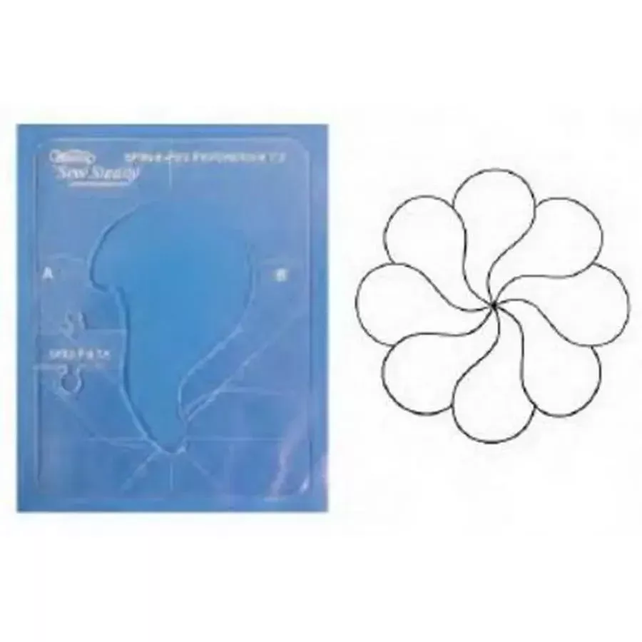 Spin-E-Feather 4-pc Template Set - High Shank