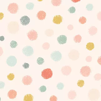 Sponge Dots - Cream/MultiStudio E 4832-22