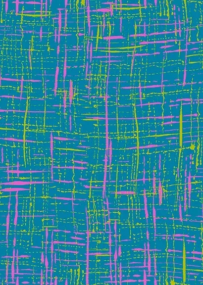 Tango By Ink & Arrow Woven Turquoise Cotton Woven Fabric
