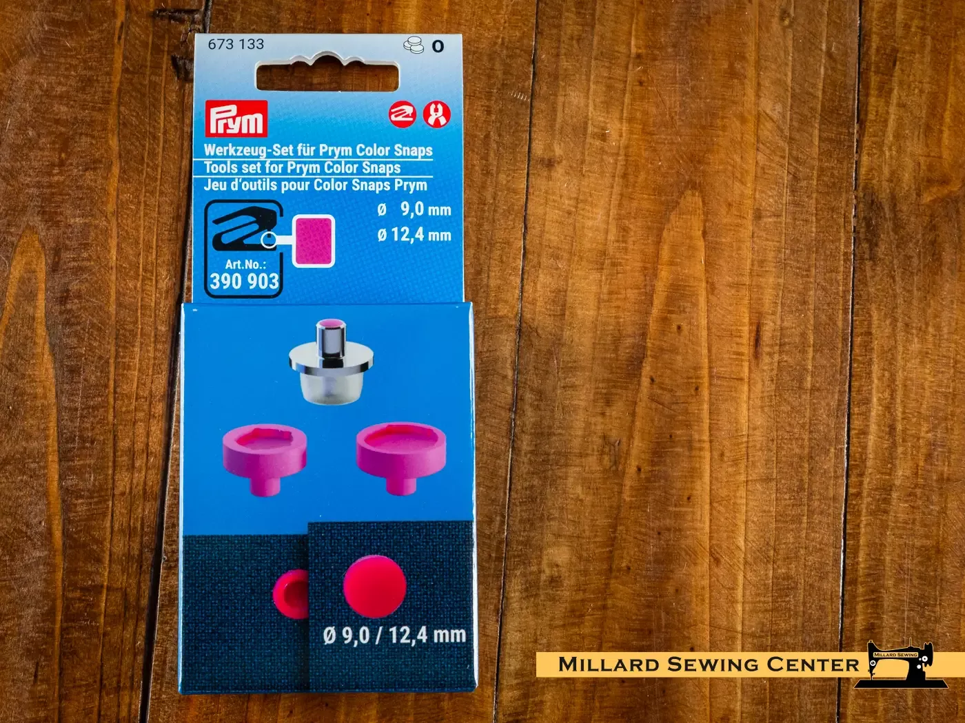Vario Tools Set for Color Snaps 9mm-12.4mm (1/2″) by Prym