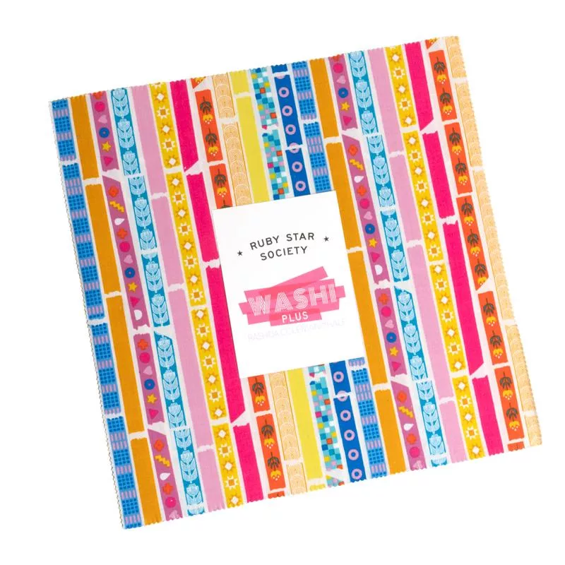 Washi Plus Layer Cake RS1090LC - by Rashida Coleman Hale for Ruby Star Society of Moda Fabrics