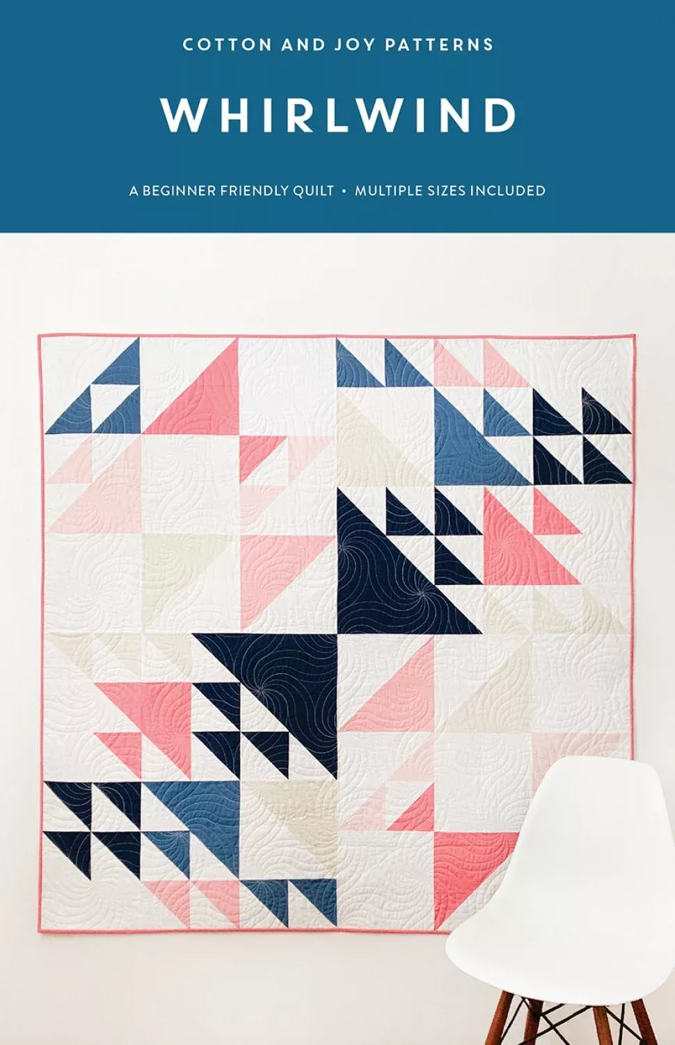 Whirlwind Pattern Printed Pattern Only - # CJ113by Fran of Cotton + Joy.