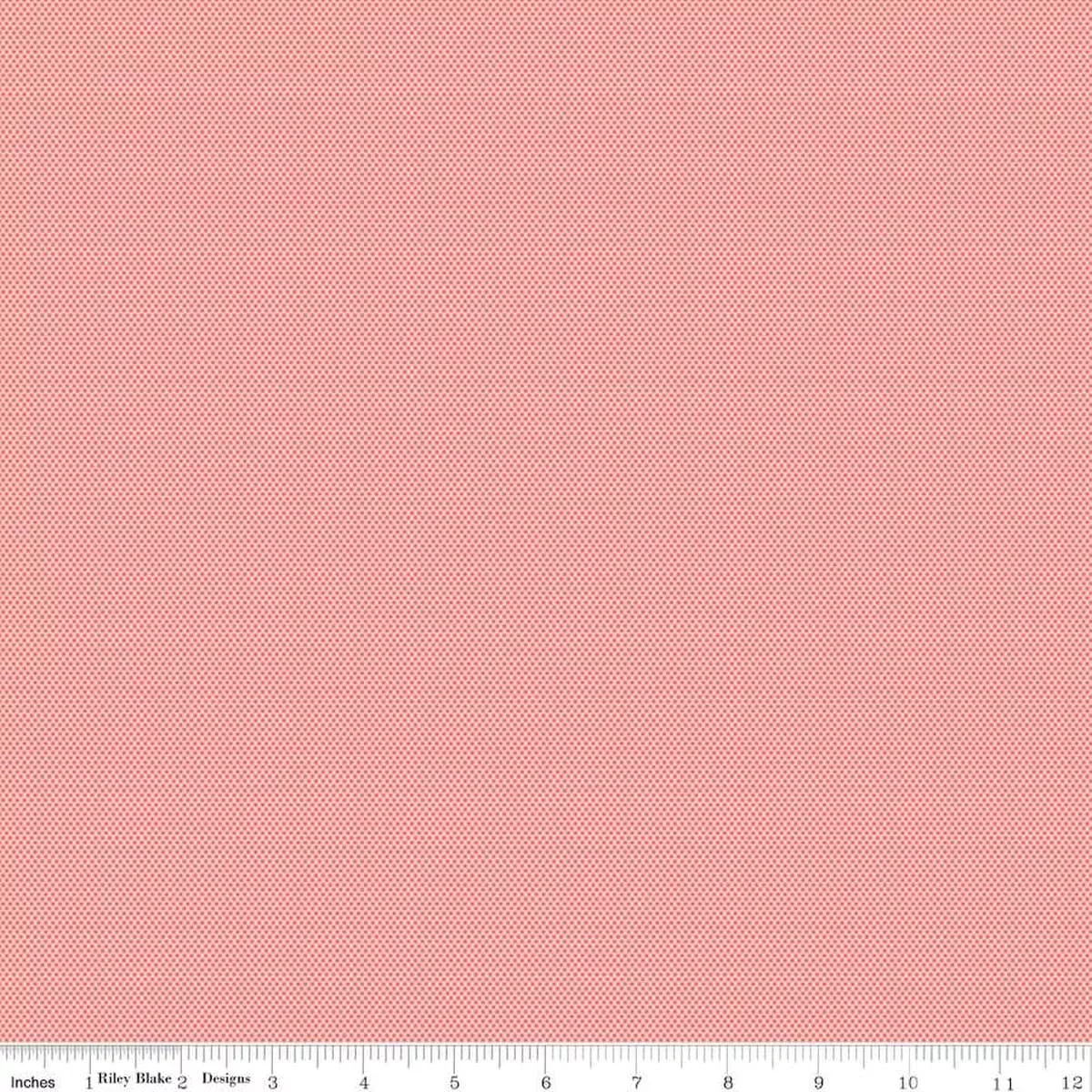 Woven Cotton Fabric, 43″/44″ Wide in POParazzi Coral by Riley Blake Designs