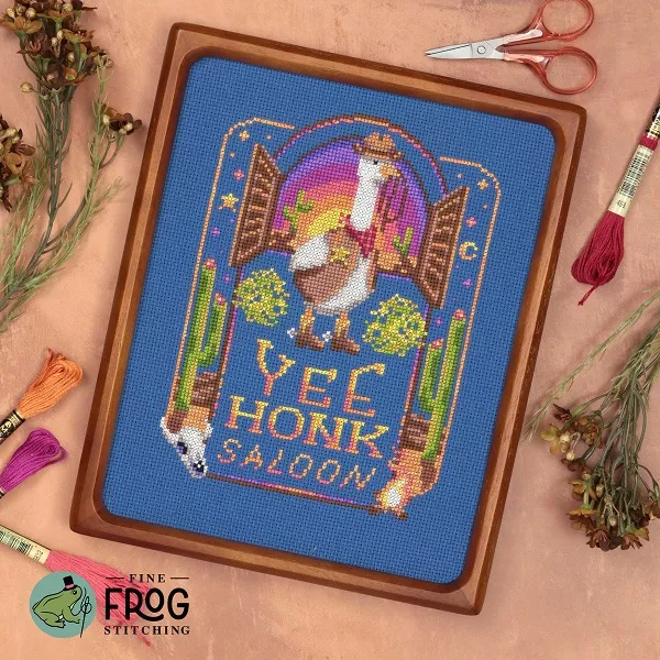 Yee Honk Saloon chart by Fine Frog Stitching – Nashville26