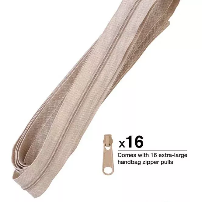 Zipper, NATURAL Zippers by the Yard - 4 Yards