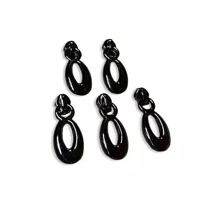 Zipper Pulls, Teardrop No. 3 in Gunmetal by Simply Classic