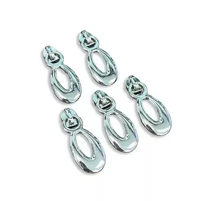 Zipper Pulls, Teardrop No. 3 in Nickel by Simply Classic