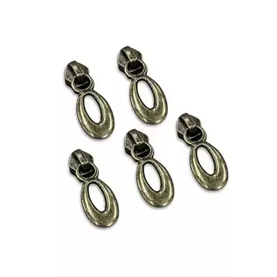Zipper Pulls, Teardrop No. 5 in Bronze by Simply Classic
