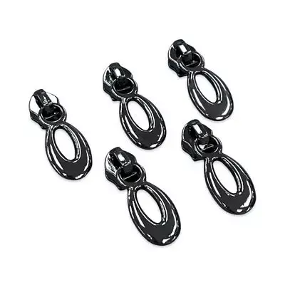 Zipper Pulls, Teardrop No. 5 in Gunmetal by Simply Classic