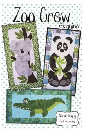 Zoo Crew Seasonal Skinnies- Fusible Applique